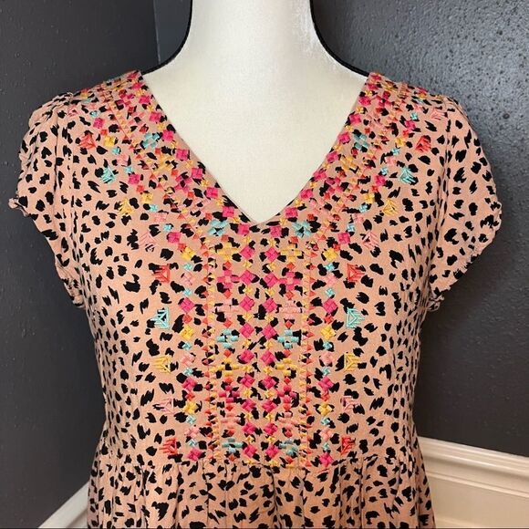 Savanna Jane Daria Embroidered Babydoll Dress - Picture 5 of 12